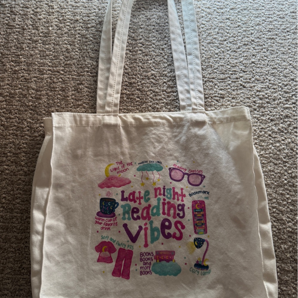 Emily Cromwell Late Night Reading Vibes Tote from Subscription Box